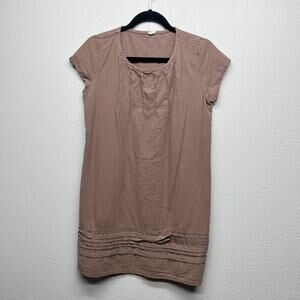JC Fashion Womens Cottagecore Bohemian Beach Western Tunic Shift Dress Medium